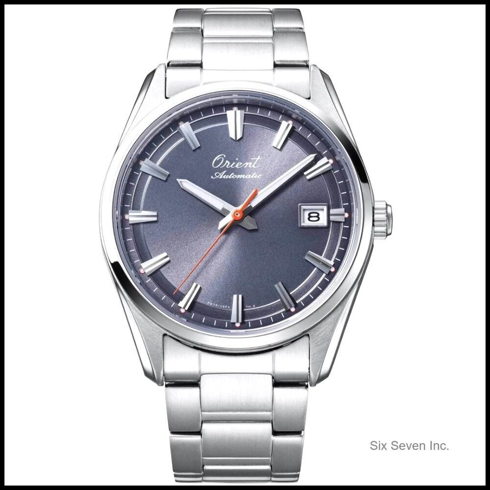 Limited Edition Mechanical Watch Silver Grey Steel Sapphire Crystal Retro
